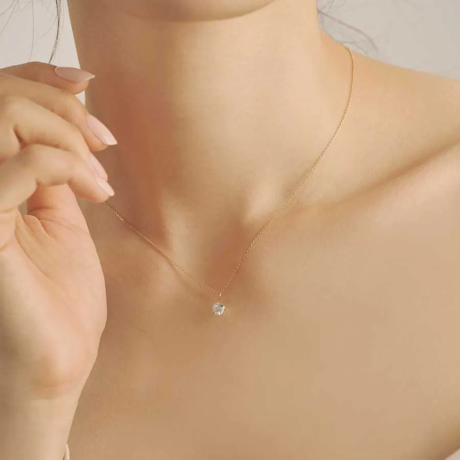 [14K Gold] Stay Necklace
