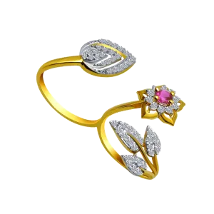 14KT (585) Yellow Gold Ring For Women