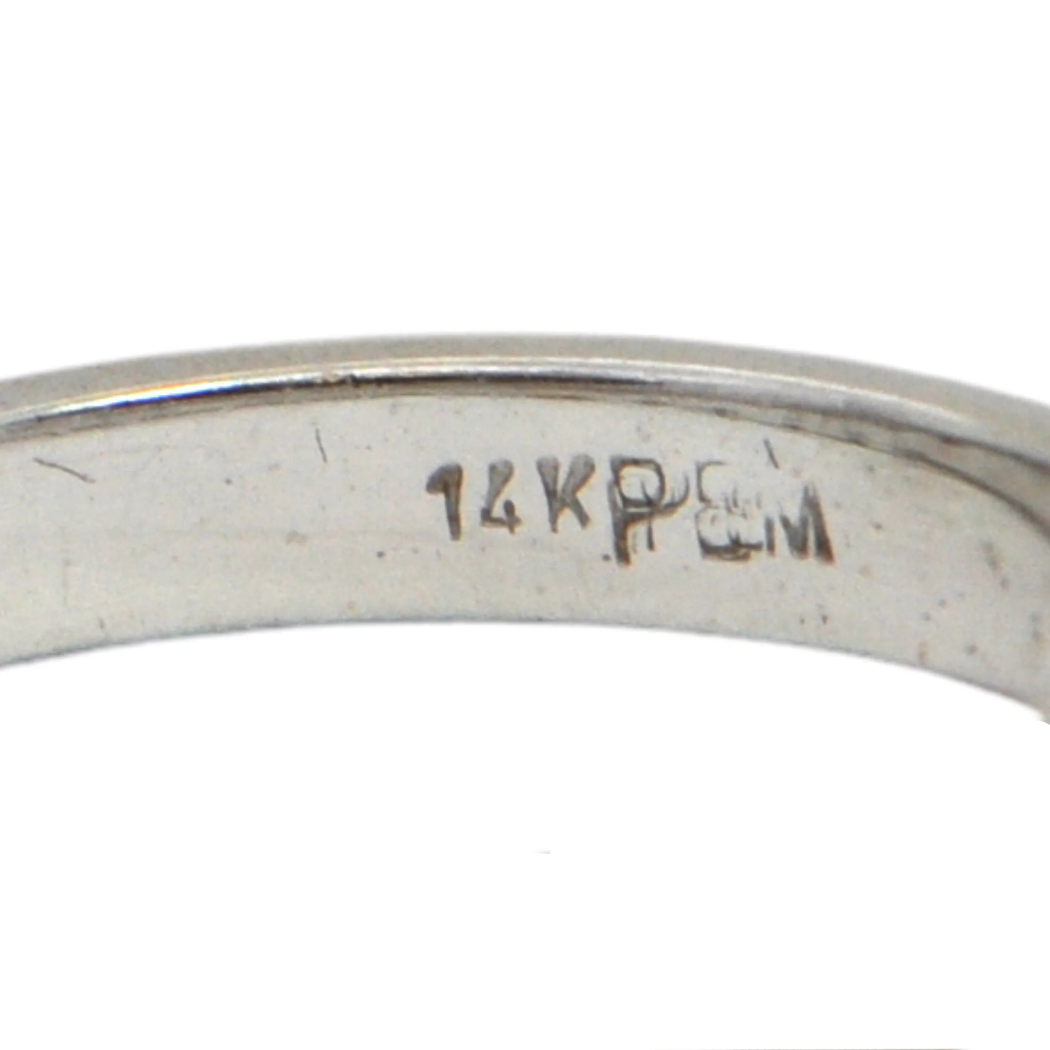 Diamond 14K Gold Half Eternity Band