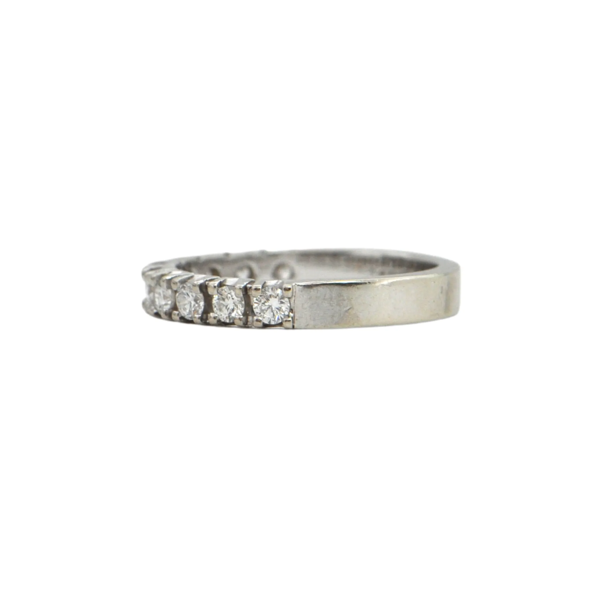 Diamond 14K Gold Half Eternity Band