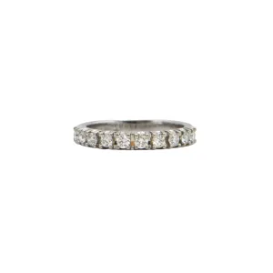 Diamond 14K Gold Half Eternity Band