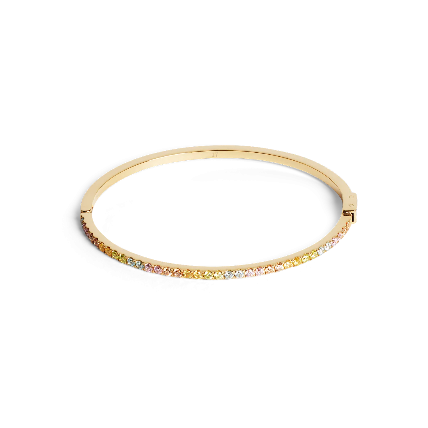 Eternal Love bangle gold-multicolour pastel