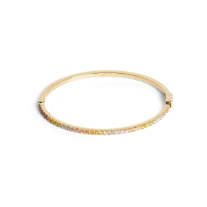 Eternal Love bangle gold-multicolour pastel
