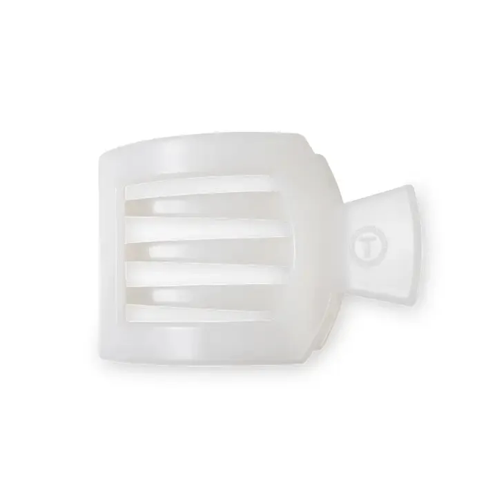 Flat Square Small Hair Clip Teleties