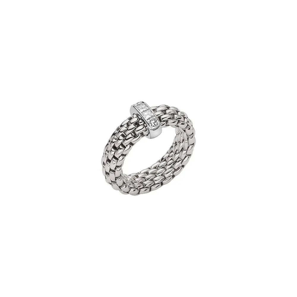 Fope Vendome 18ct White Gold 0.35ct Diamond Ring
