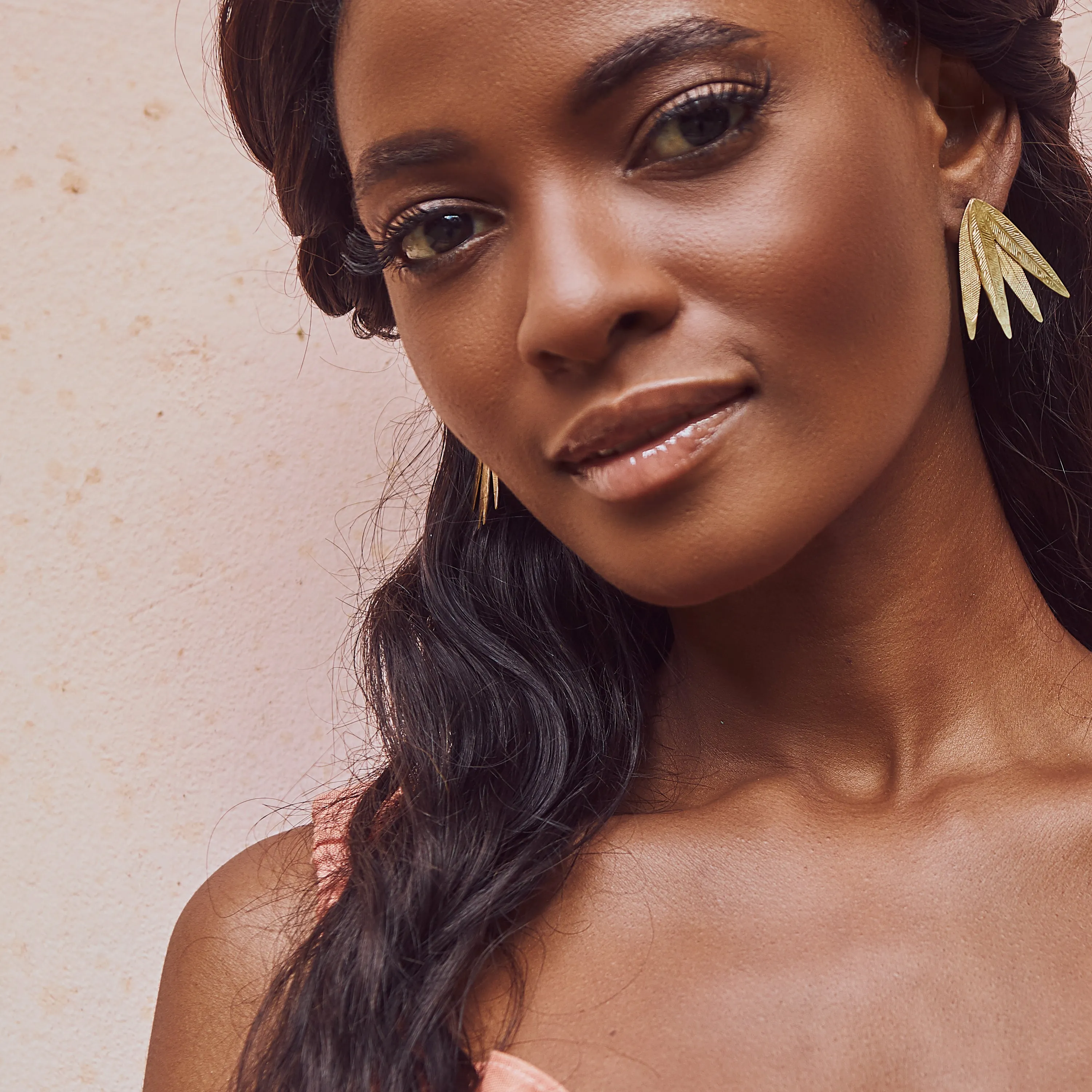 Gold Little Manoa Earrings