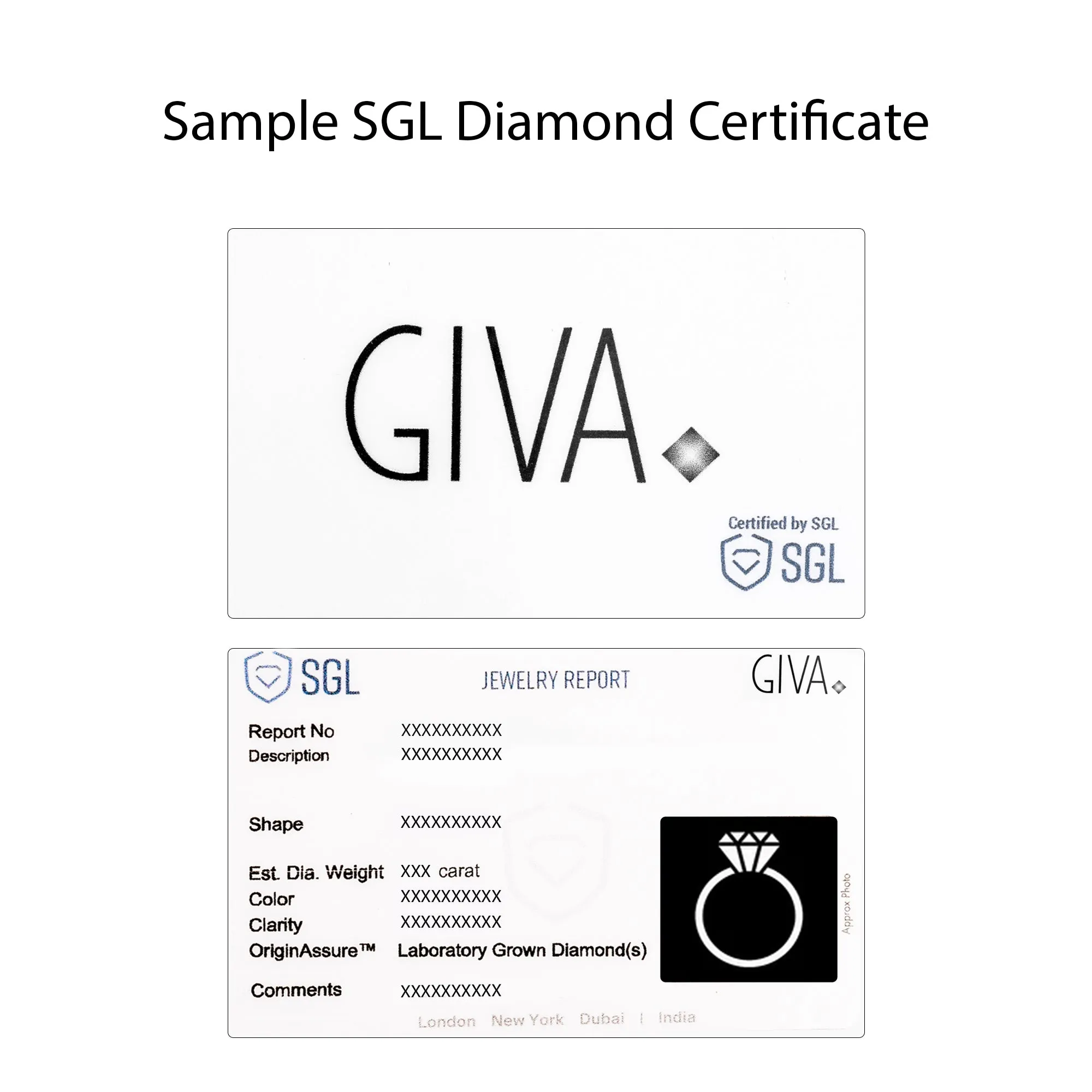 Gold Trilliant Diamond Earrings