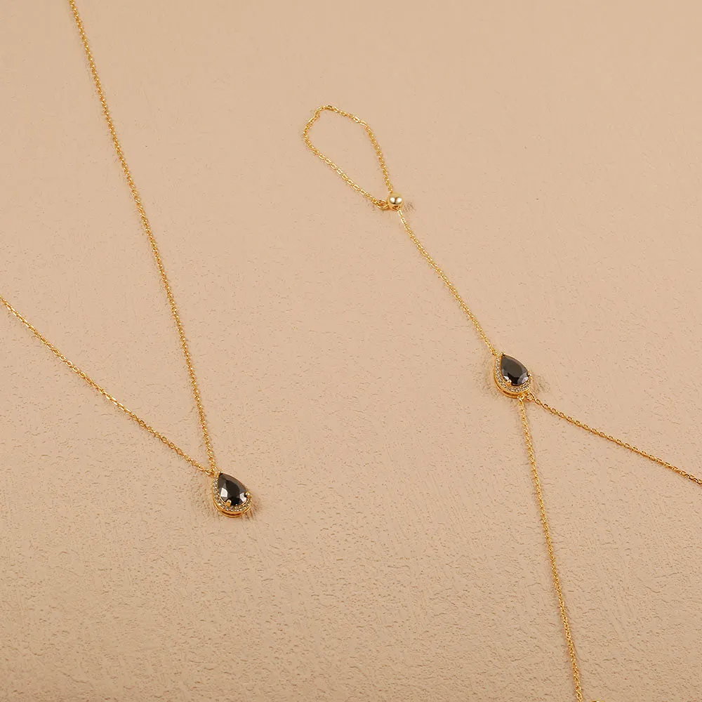 Halo Elegance Pendant Necklace