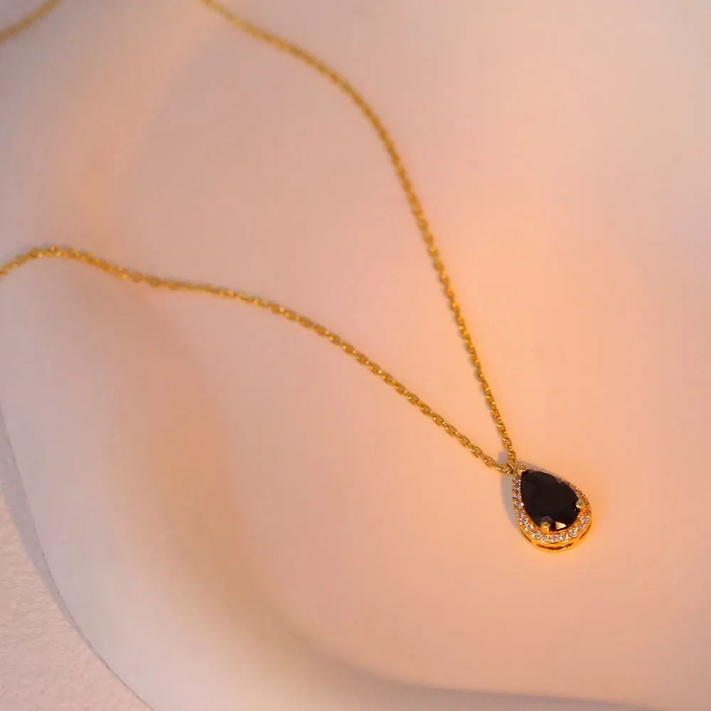 Halo Elegance Pendant Necklace