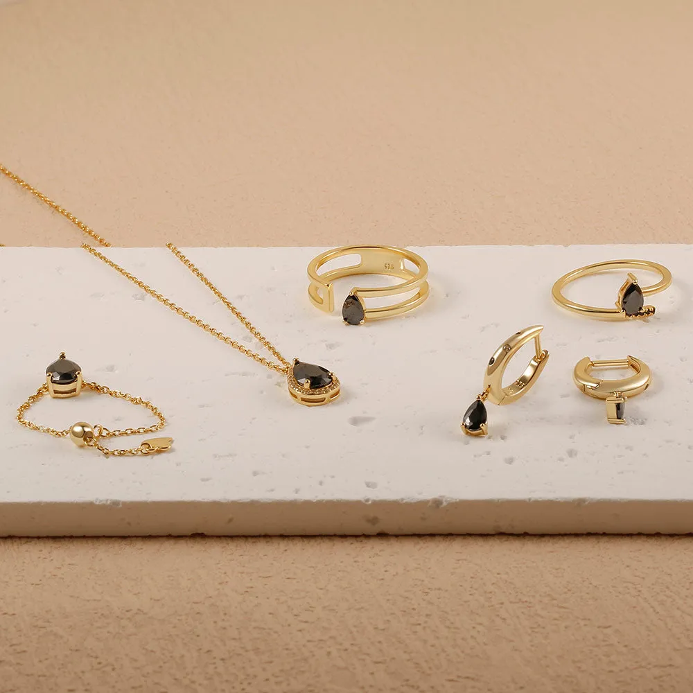 Halo Elegance Pendant Necklace