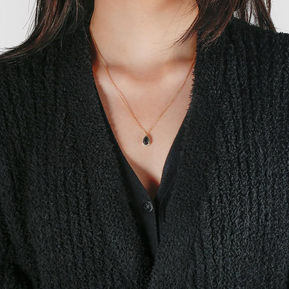 Halo Elegance Pendant Necklace