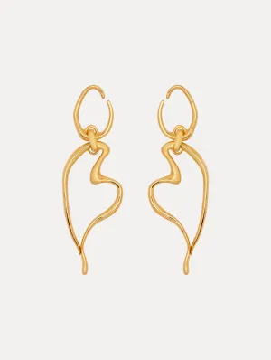 Heart O Drop Earrings