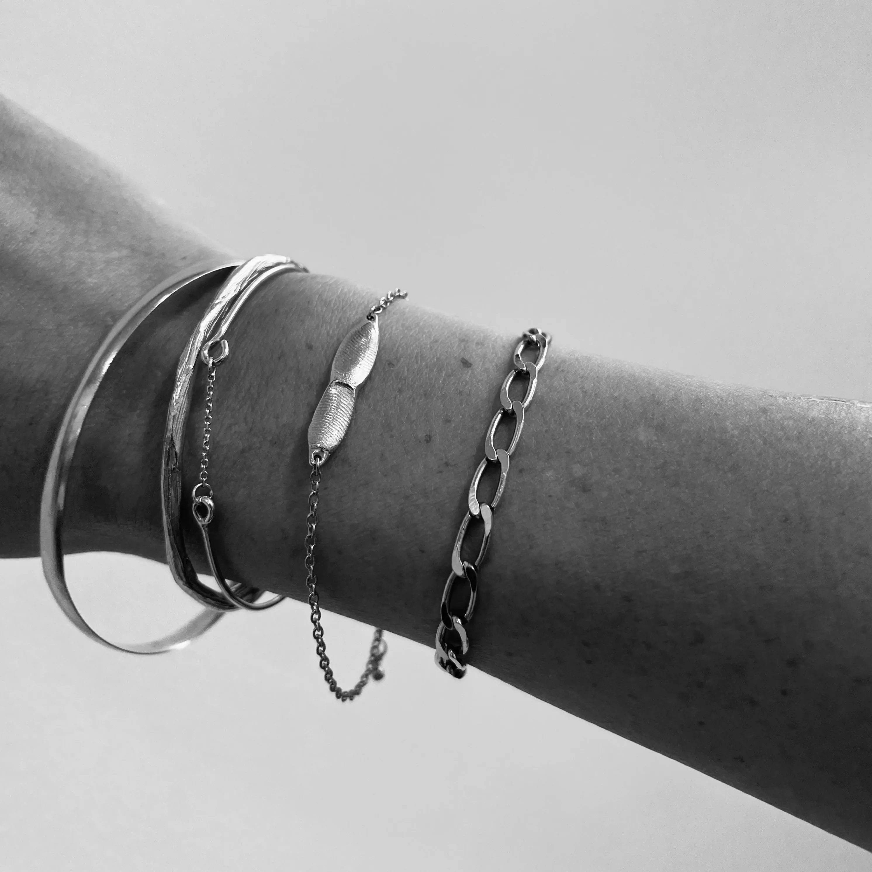Impression? Bar Bracelet | Silver