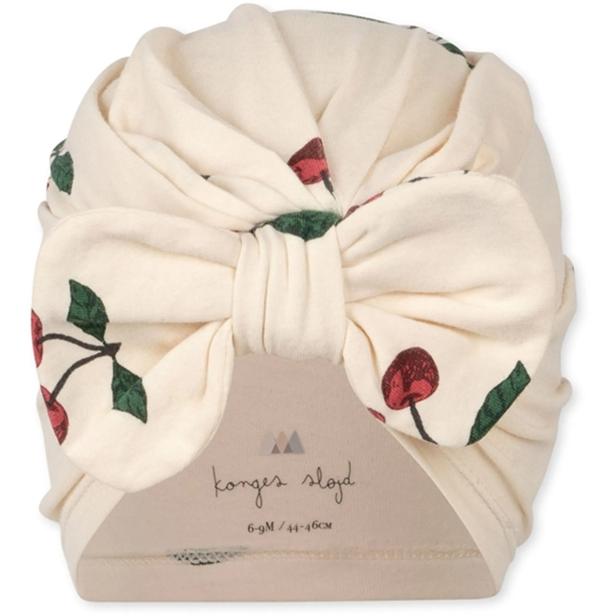 Konges Sljd Ma Grande Cerise/Nouvelle Peach Basic 2-Pack Turban