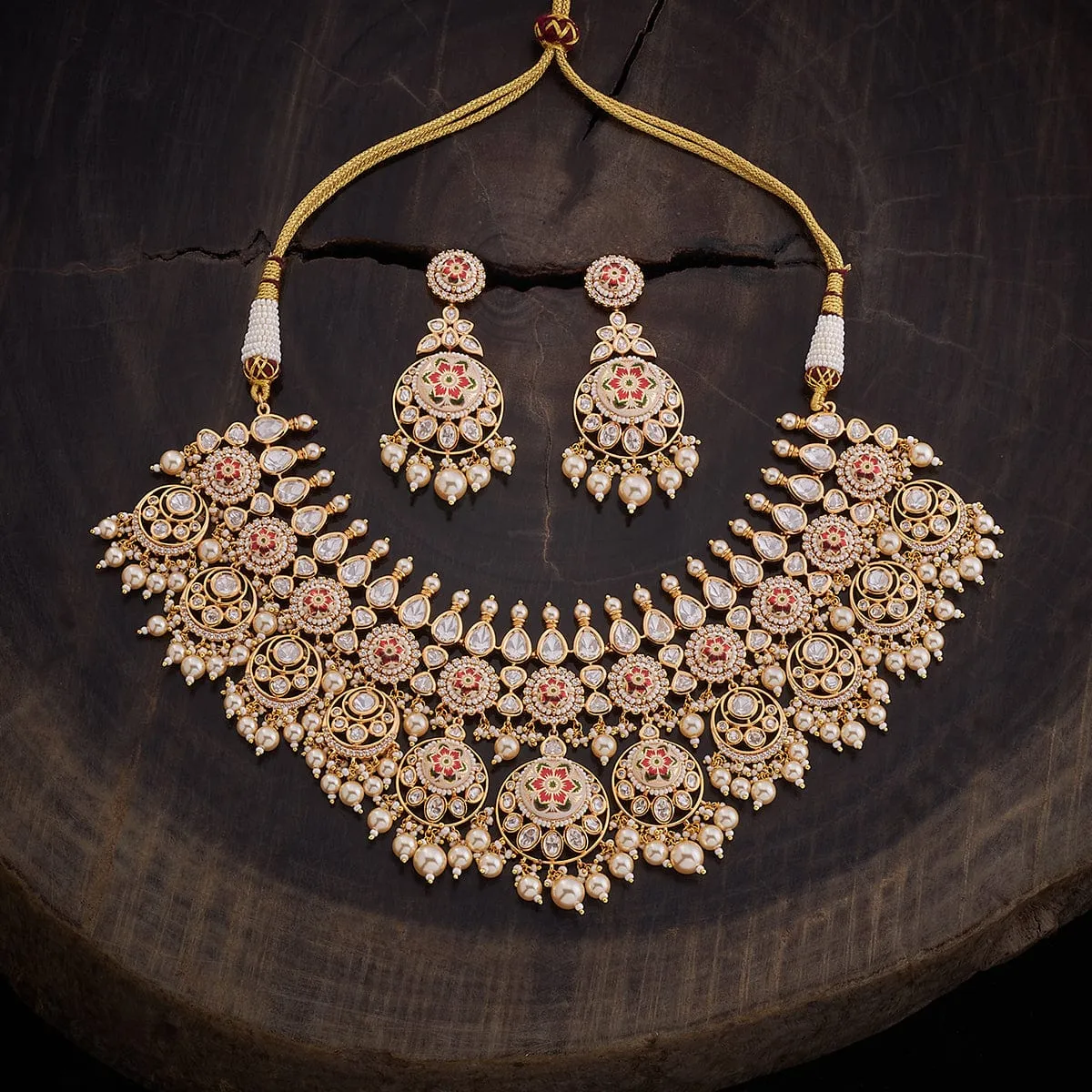 Kundan Necklace 165877