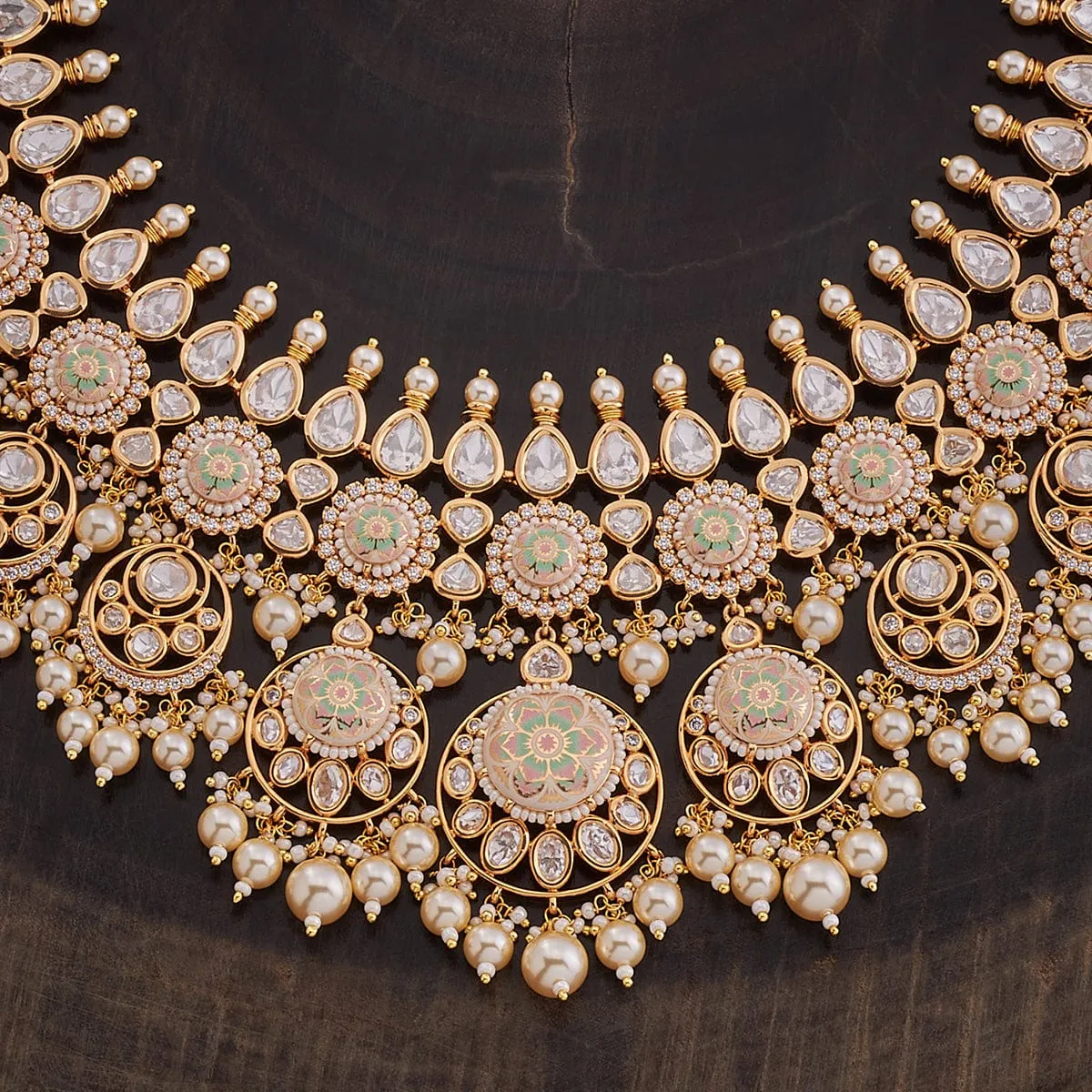 Kundan Necklace 165877