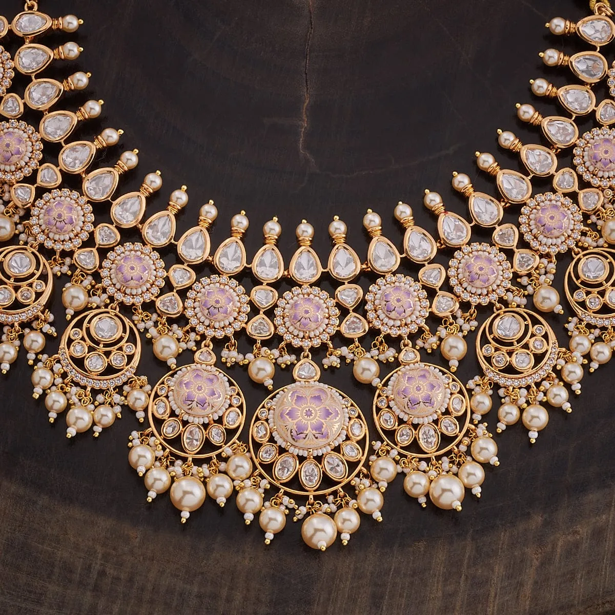 Kundan Necklace 165877