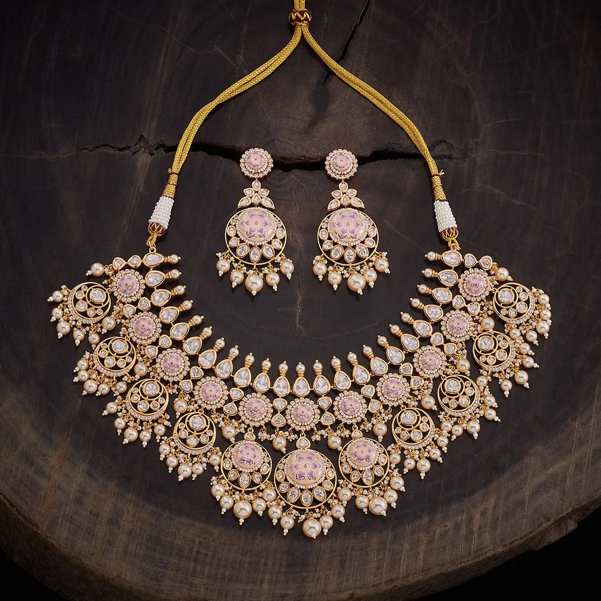 Kundan Necklace 165877
