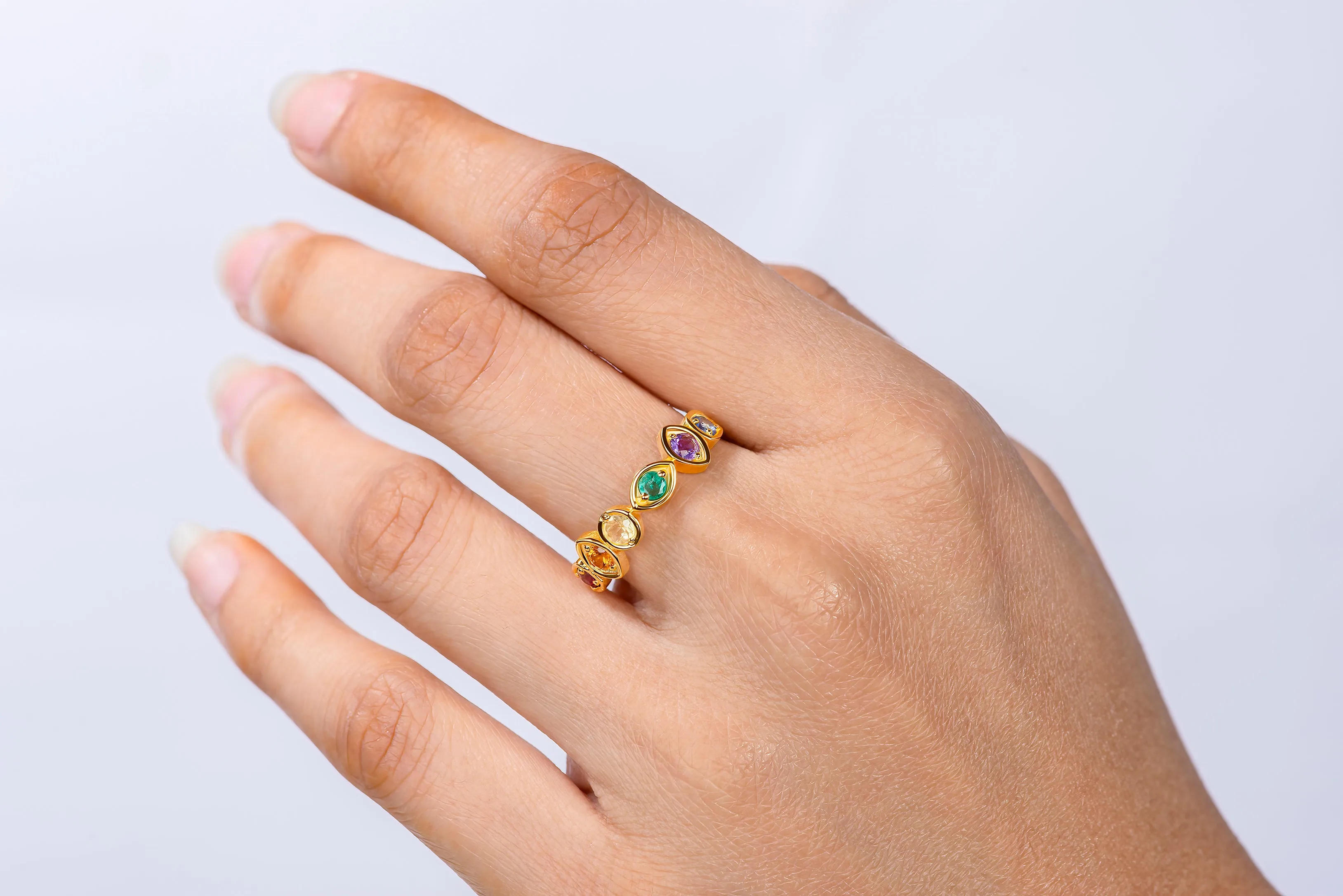 MARVEL THE AVENGERS INFINITY STONES RING