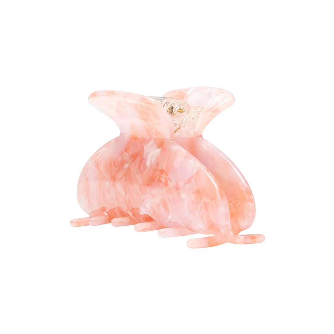 MINI 90'S CLIP ROSE QUARTZ
