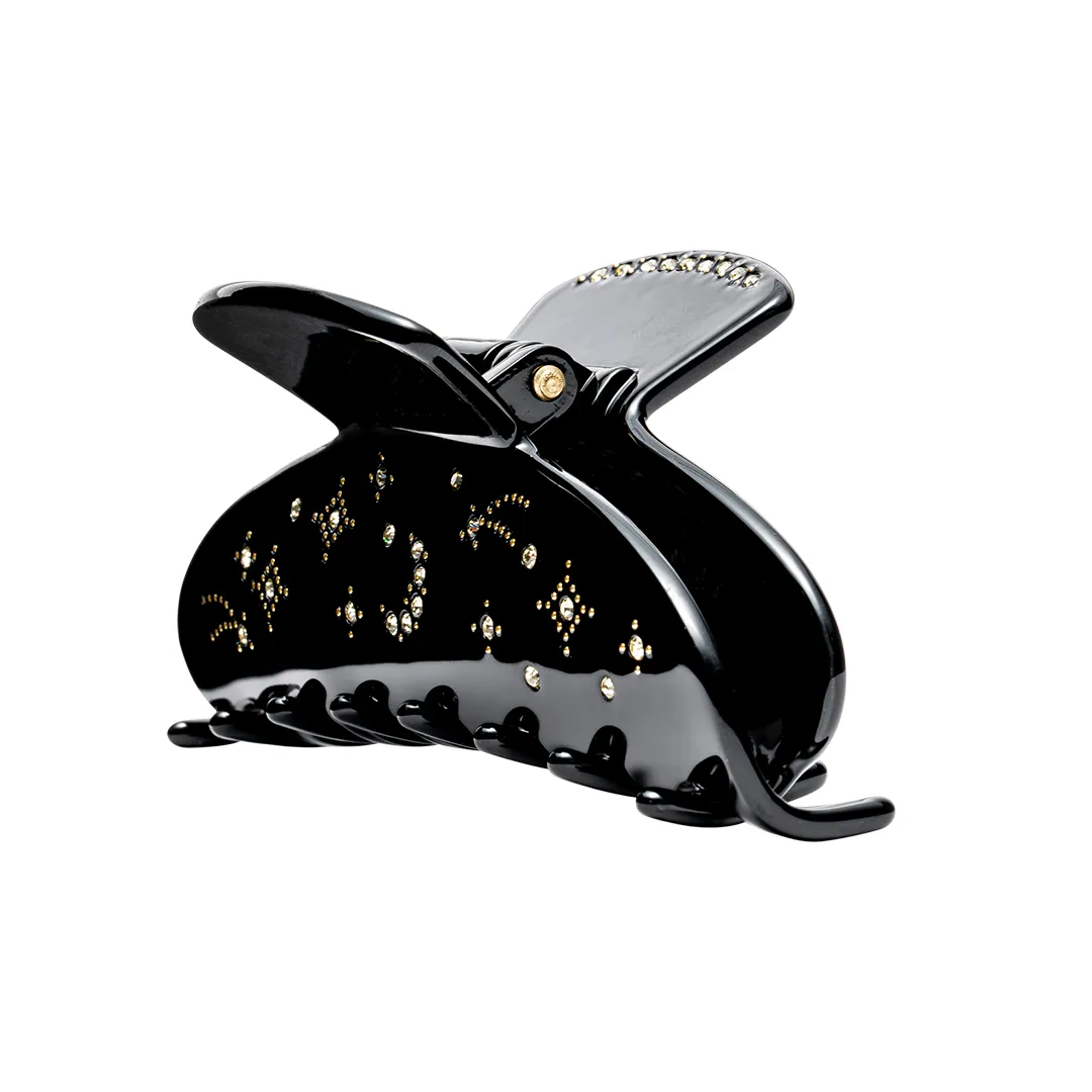 MOON & STARS CLIP NIGHT BLACK