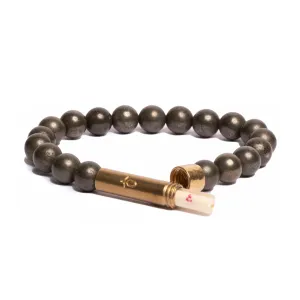 Polished Pyrite Intention Bracelet