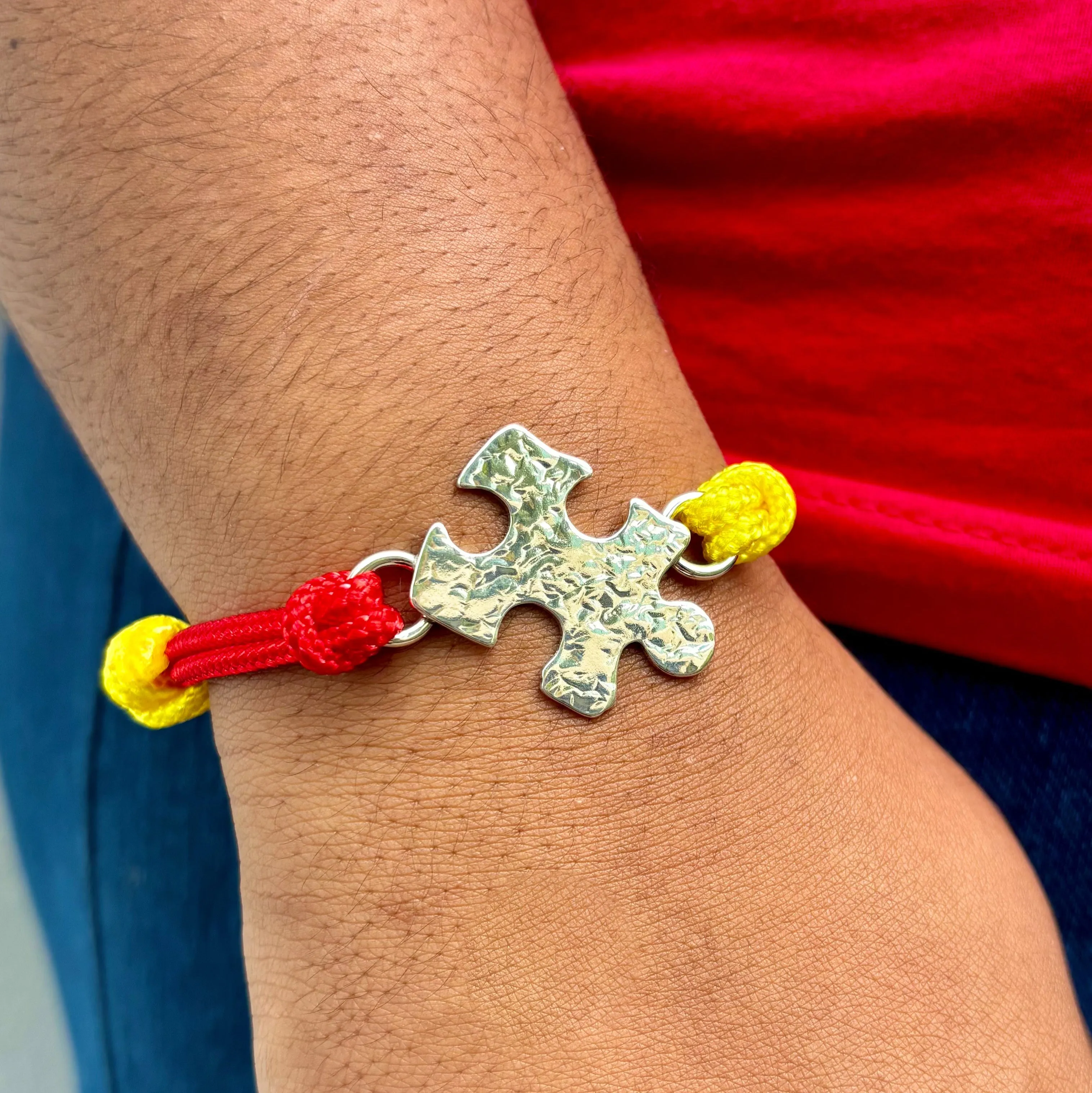 Puzzle Cord Bracelet