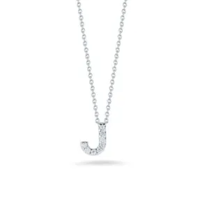 ROBERTO COIN DIAMOND LOVE LETTER J