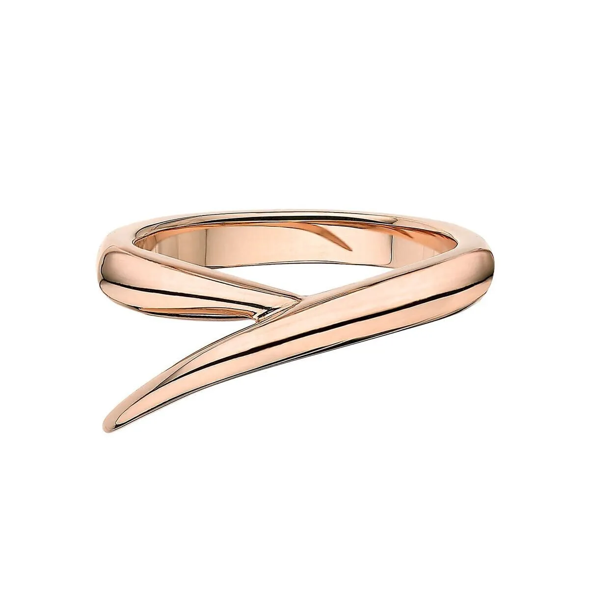 Shaun Leane Interlocking 18ct Rose Yellow and White Gold Ring Set