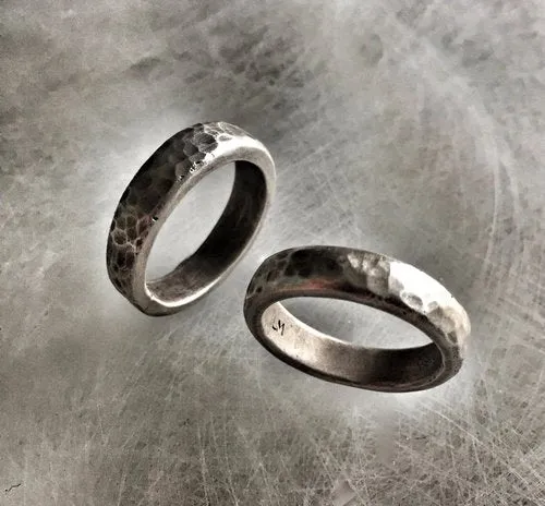 Silver hammered band