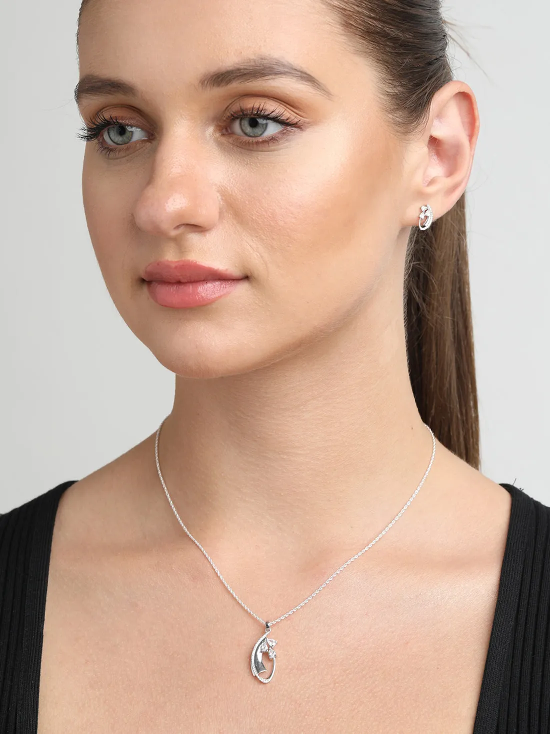 Silver Orla Jewellery Set