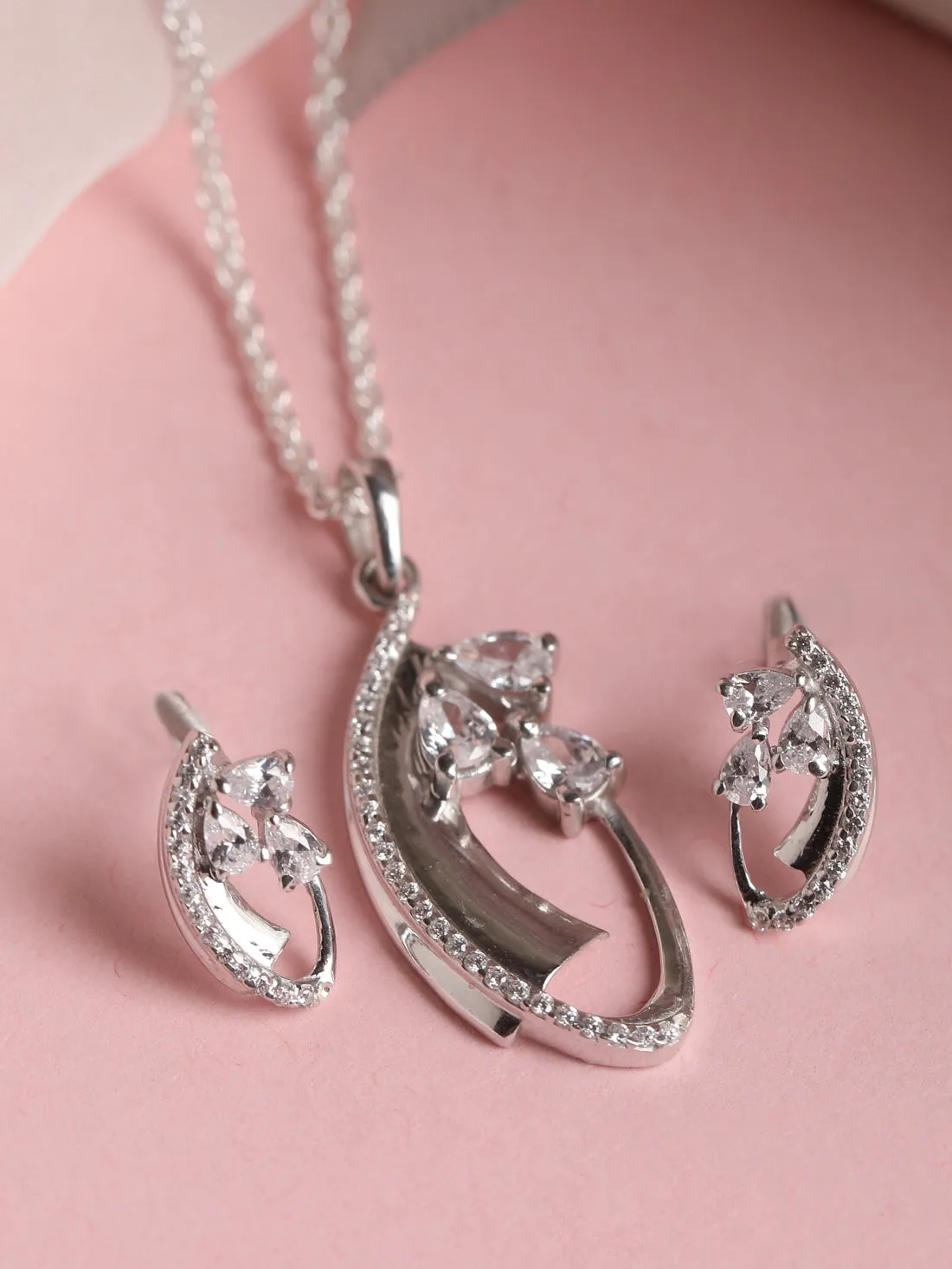 Silver Orla Jewellery Set