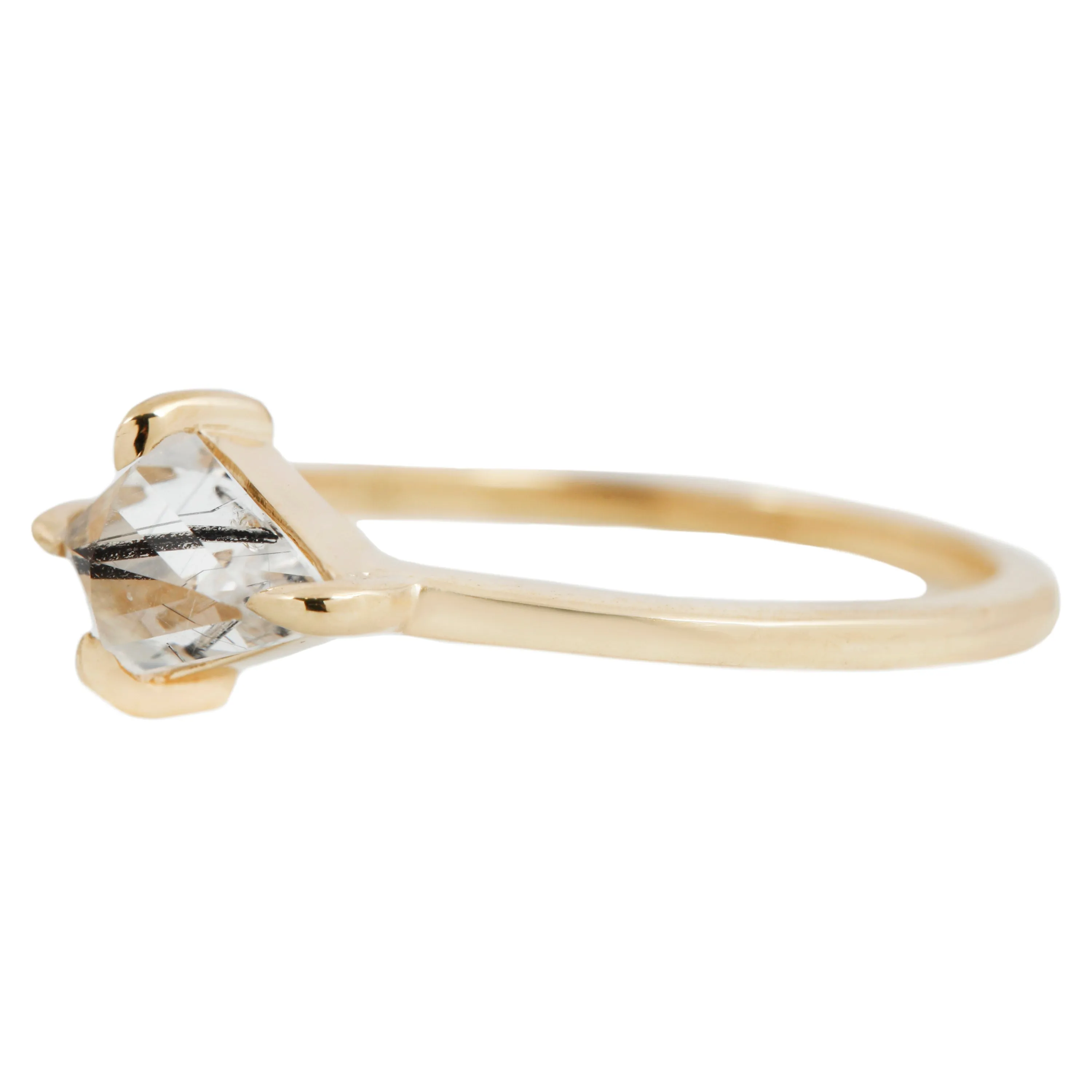 Small Quartz Kite Ring