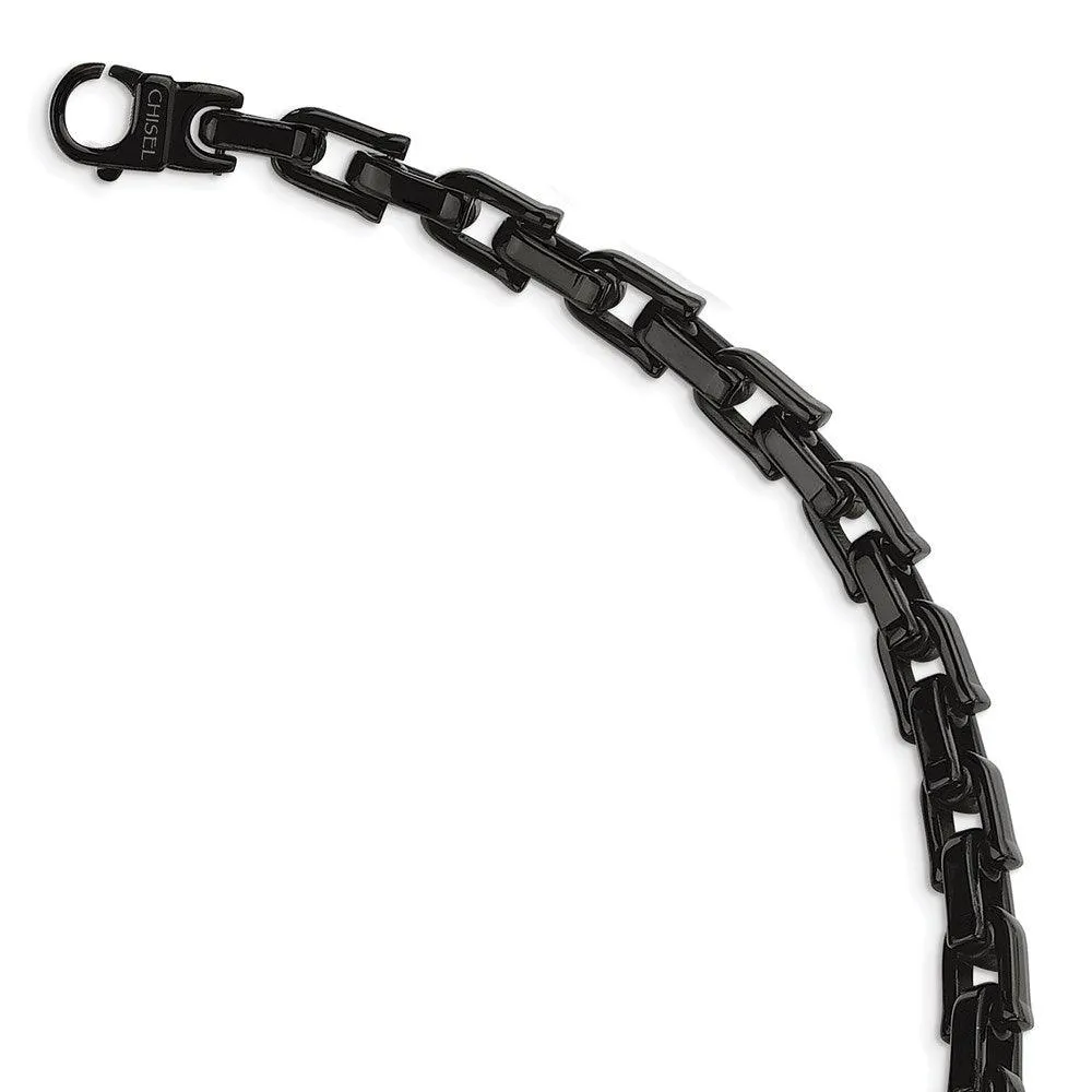 Stainless Steel Black IP-plated Necklace