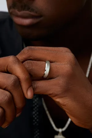 Titanium Silver Band