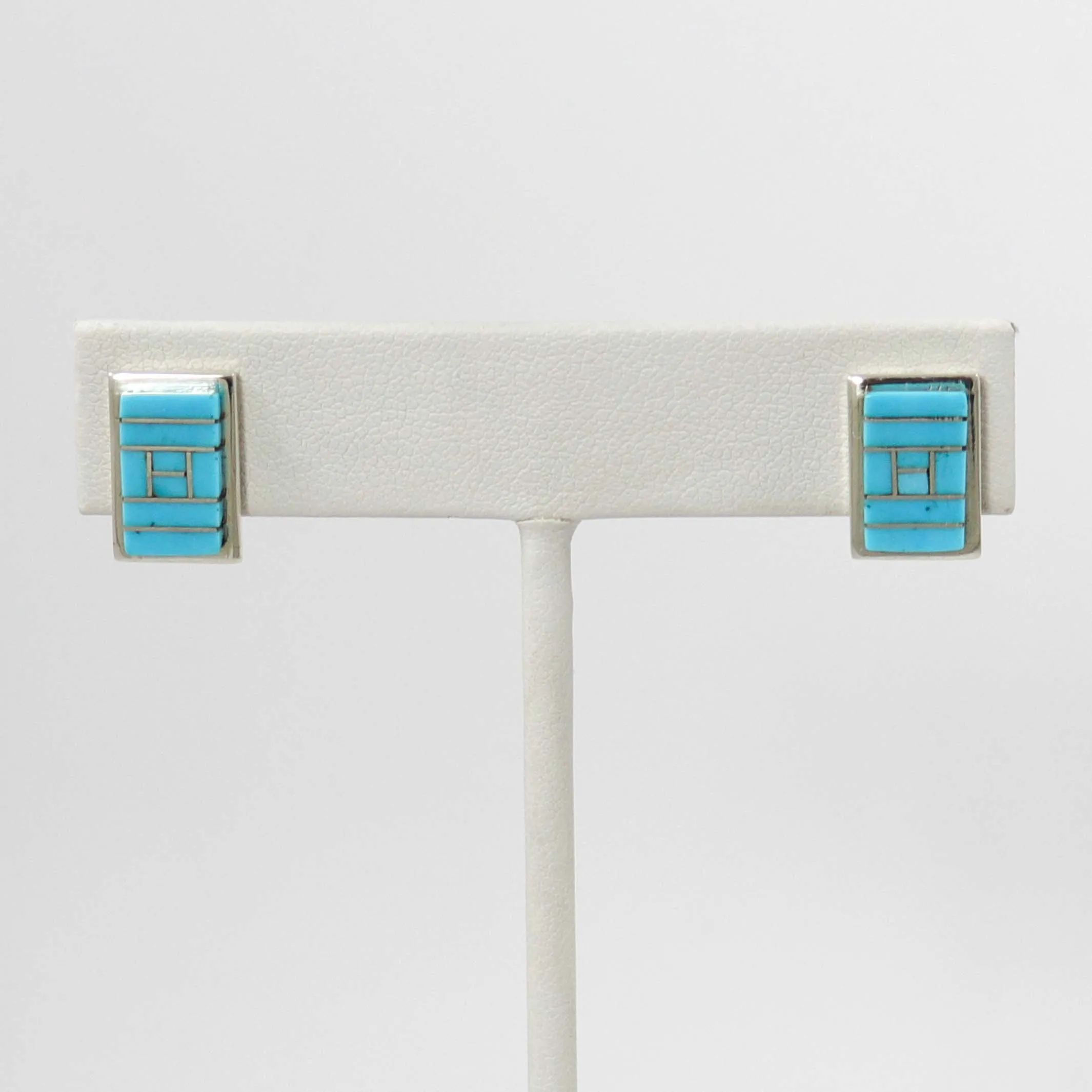 Turquoise Inlay Earrings