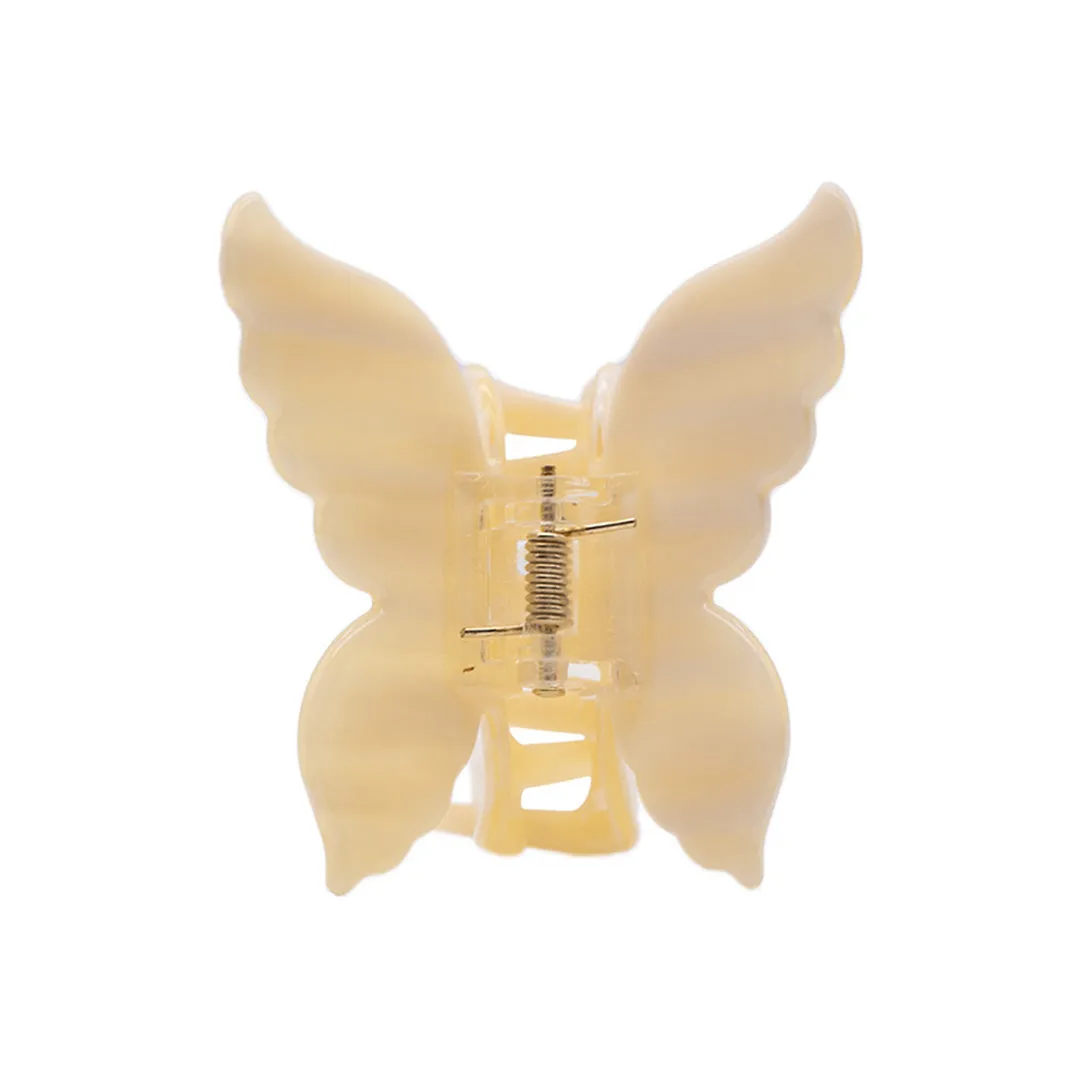 XL BUTTERFLY CLIP VANILLA