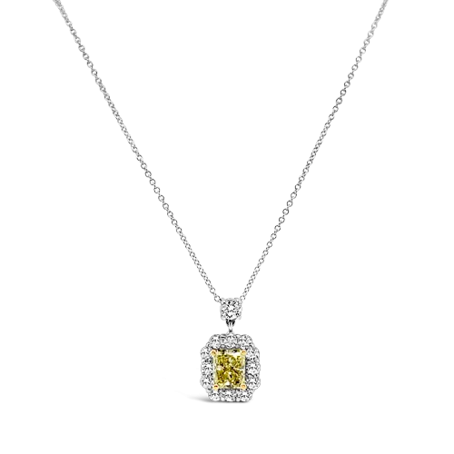 Yellow Diamond Pendant