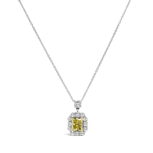 Yellow Diamond Pendant
