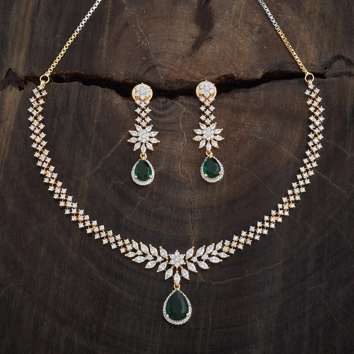 Zircon Necklace 181015
