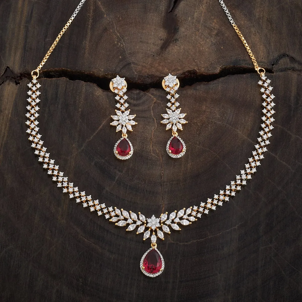 Zircon Necklace 181015